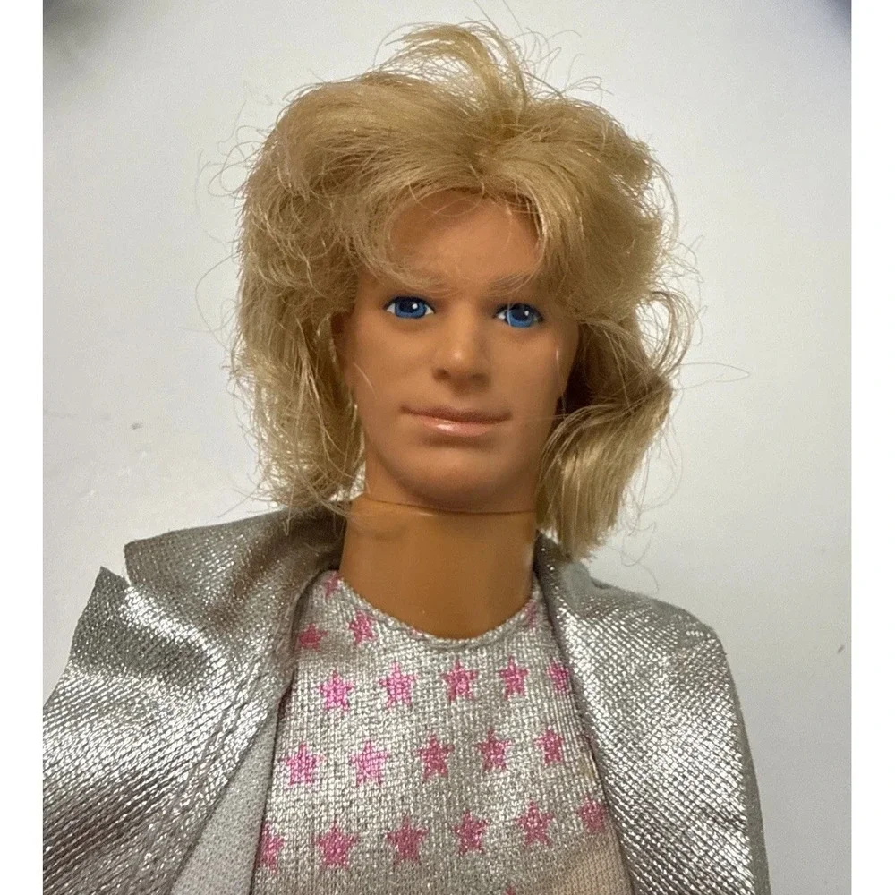 VINTAGE 1986 BARBIE AND THE ROCKERS HOT ROCKIN' FUN KEN DOLL MATTEL